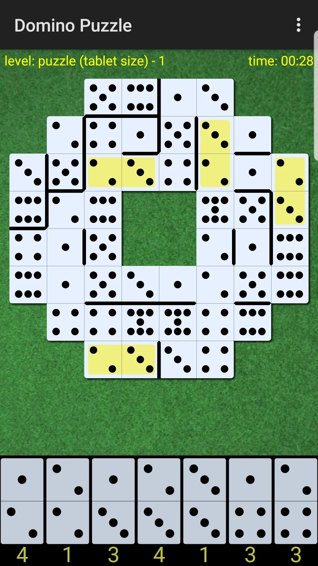 Domino Puzzle screenshot